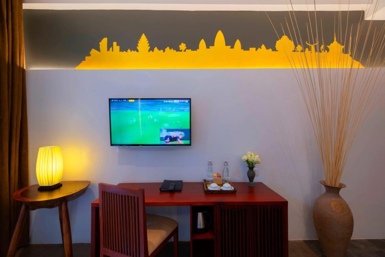 Solitaire Kamreuk Resort Siem Reap Exteriör bild